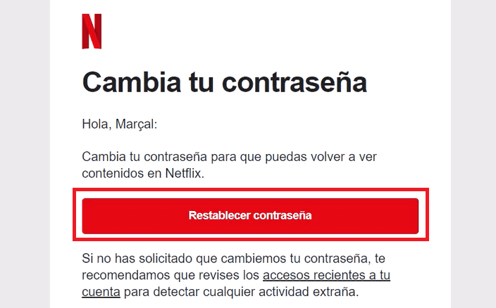 Cómo Cambiar la Contraseña de una Cuenta de Netflix con tu Ordenador